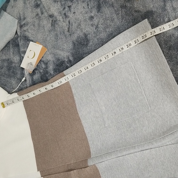 Cyrus Women's Cardigan Size L Cream Tan Gray - Picture 9 of 11